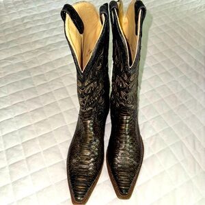 Corral Vintage Men’s 11.5 Snakeskin Cowboy Boot